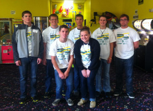 Photo Courtesy of Trenton High School Student Council Members of the Trenton High School Student Council and Key Club assisted with the Special Olympic Bowling Tournament held on Saturday in Chillicothe. Bowlers from around northwest Missouri participated. Pictured are, from left, front row, Aric Helmandollar, Hayley Mathews; back row, Nick Gass, Timothy Gordon, Drew Dolan, Isaiah Swann and Uriah Hobbs.