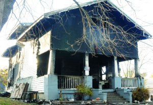 R-T Photo/Ronda Lickteig The Trenton Fire Department was called to a house fire Sunday night at 602 Grundy St., where a person was found deceased inside. According to information provided by Trenton Police Chief Tommy Wright, the fire department was called at about 9:20 p.m. and when firefighters arrived, the house was fully involved. While extinguishing the blaze, the body, which has not yet been identified, was found. The cause of the fire is under investigation by the Trenton Police Department, the Grundy County Sheriff’s Office, the Missouri State Fire Marshal’s Office and the Missouri State Highway Patrol.