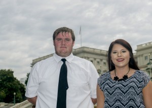 Isaac Chaney, son of Herman and Melanie Chaney of Cainsville, left, and Samantha Anthony, daughter of Robert and Cynthia Anthony of New Hampton, right, represented Grundy Electric Cooperative during the 52nd annual Missouri Electric Youth Tour to Washington D.C., held June 12-18. The seven-day tour provided an action-filled week for high school students, offering them opportunities to learn firsthand what it is like to be involved in politics, leadership positions, community service and today’s pressing issues. Highlights included the young people visiting with representatives from their congressional districts and touring famous monuments, the Smithsonian Institution’s museums and Arlington National Cemetery. The group also took a sightseeing and dance cruise on the Potomac River one evening with delegates from other states. Other events of the week included participation in the Electric Youth Day, during which a special program coordinated by the National Rural Electric Cooperative Association brought together more than 1,600 Youth Tour delegates from across the United States. The delegates enjoyed featured speeches by government leaders and motivational speakers, such as Mike Schlappi, an inspiring four-time Paralympic medalist and two-time world wheelchair basketball champion.
